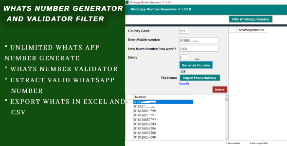 What number filter